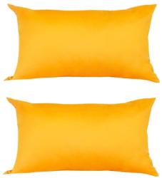 Palmonix Set 2 Perne decorative dreptunghiulare, 50x30 cm, pline cu Puf Mania Relax, culoare galben (per-dec-50x30-galbenx2)