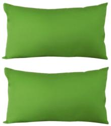 Palmonix Set 2 Perne decorative dreptunghiulare, 50x30 cm, pline cu Puf Mania Relax, culoare verde (per-dec-50x30-verdex2)