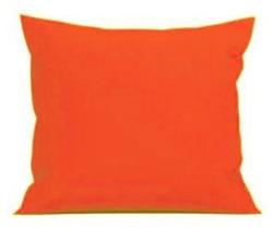Palmonix Perna decorativa patrata, 40x40 cm, pentru canapele, plina cu Puf Mania Relax, culoare orange (per-dec-orange)