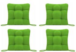 Palmonix Set Perne decorative pentru scaun de bucatarie sau terasa, dimensiuni 40x40cm, culoare Verde, 4 bucati/set (per-verdex4)