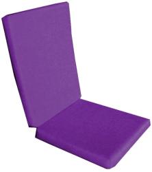 Palmonix Perna decorativa pentru scaun de bucatarie cu spatar, dimensiune sezut 42x40 cm, spatar 42x50 cm, culoare mov (per1-mov)