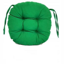Palmonix Perna decorativa rotunda, pentru scaun de bucatarie sau terasa, diametrul 35cm, culoare verde inchis (per-rot-verde-inchis)