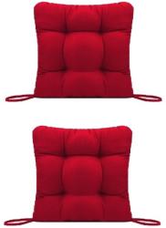 Palmonix Set Perne decorative pentru scaun de bucatarie sau terasa, dimensiuni 40x40cm, culoare visiniu, 2buc/set (per-visiniux2)