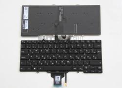 Dell Latitude 7400 series W03TN háttérvilágítással (backlit) fekete magyar (HU) laptop/notebook billentyűzet gyári