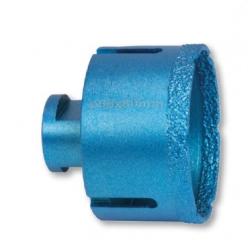Dedra Carota diamantata pentru gaurire placi de ceramice, granit, marmura diametru 72mm, filet M14