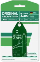 Aviationtag Germania - Airbus A319 - D-ASTZ Dark Green