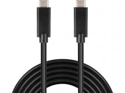 Cablu USB 3.2 Gen 2x2-C la USB-C 3A 20Gbit/s T-T 3m, ku31cg3bk (KU31CG3BK)