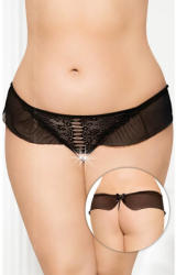 Softline G-string 2437 - Plus Size - black XXXL