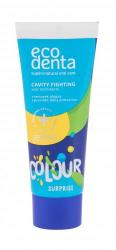 Ecodenta Toothpaste Cavity Fighting Colour Surprise pastă de dinți 75 ml pentru copii