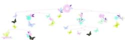 Djeco Pillangó-Butterfly twirl (FSC) - Függődísz - Djeco (DD04320)