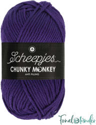 Scheepjes Chunky Monkey 2001 Deep Violet - mélylila akril fonal