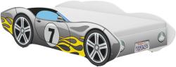  Pătuț auto pentru copii CORVETTA 160x80cm gri - cu saltea cadou