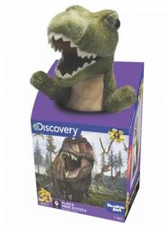 VEGATOYS Discovery Channel - Tyrannosaurus puzzle plüss játékkal 48 db-os (15812)