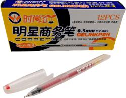 Wenzhou Bonvan Stationery & Gifts Co. , Ltd Гел тънкописец 0, 5 мм. червен Commerce DY-005