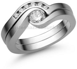  E204FB35 - GYÉMÁNT: 0.35 CT (=mm4.0Ø) Eljegyzési Gyűrű (E204FB35)