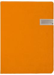 EGO Agenda nedatata 16.5 x 23.5 cm, portocalie, cu memory stick de 8 Gb Notebook USB (EGONOTEBOOKUSBNB7)