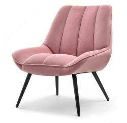 Vox bútor ZOTI steppelt fotel, pink bársony