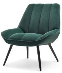 Vox bútor ZOTI steppelt fotel, zöld bársony