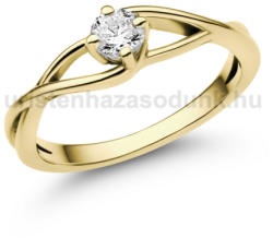 E120SB30 - GYÉMÁNT: 0.30ct (4.2mm Ø) Eljegyzési Gyűrű (E120SB30)