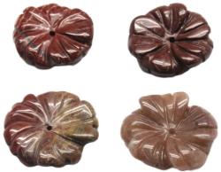 Jasp Margele Pietre Semipretioase Floare cu Gaura - 19x19x3 mm - 1 Buc