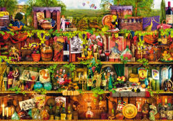 Bluebird Puzzle - Puzzle Wine Shelf - 1 000 piese Puzzle