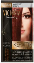 Victoria Beauty VICTORIA Keratin Therapy Hajszínező Sampon 40ml - V44 Mahagóni