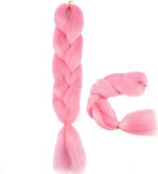 CODA'S Hair Jumbo Braid Műhaj 200cm, 165gr/csomag - Világos Rózsaszín
