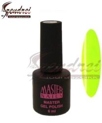 Master Nails Master Nails Zselé lakk 6ml -083 Neon sárga