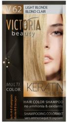 Victoria Beauty VICTORIA Keratin Therapy Hajszínező Sampon 40ml - V62 Világos Szőke