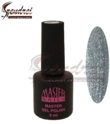 Master Nails Master Nails Zselé Lakk 6ml -007 Gyémánt Ezüst