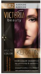 Victoria Beauty VICTORIA Keratin Therapy Hajszínező Sampon 40ml - V42 Padlizsánlila