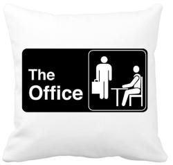 printfashion The Office - Párnahuzat, Díszpárnahuzat - Fehér (3476319)