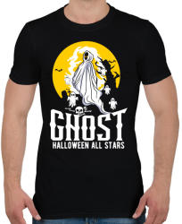 printfashion Szellemek - Férfi póló - Fekete (3623959)