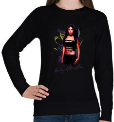 printfashion Aaliyah Haughton - Női pulóver - Fekete (3677968)