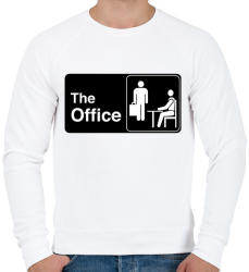 printfashion The Office - Férfi pulóver - Fehér (3475943)