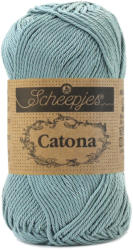 Scheepjes Catona 528 Silver Blue - ezüstkék pamut fonal
