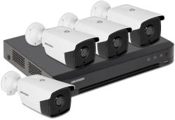 HikVision Sistem supraveghere exterior basic Hikvision Turbo HD Ultra Low Light HK-4EXT80M-2MP-V2, 4 camere, 2 MP, IR 80 m, 3.6 mm (HK-4EXT80M-2MP-V2)