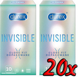 Durex Invisible Close Fit 20 pack