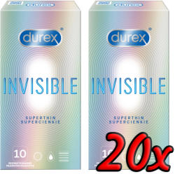 Durex Invisible Superthin 20 pack