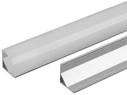 V-TAC Profil aluminiu pentru banda LED 2m 15.8mm x 15.8mm mat (SKU-3353) - electrostate