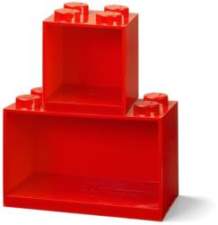 LEGO® Rafturi suspendate LEGO® Brick, set de 2 roșii (SL41171730)