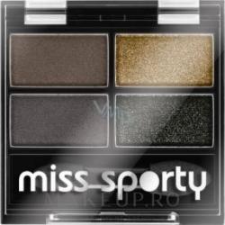 Miss Sporty Fard de pleoape - Miss Sporty Studio Colour Quattro Eye Shadow 414 - Smokey