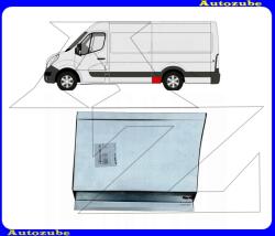 RENAULT MASTER 3 2010.04-2019.08 Hátsó sárvédő első rész bal 39cm "középhosszú L2-tengelytáv: 3682mm" (külső javítólemez) POTRYKUS P60N18323