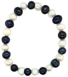  Bratara Perle de Cultura Diametru 52 mm - Margele Neregulate - 6-7 x 6-7 mm