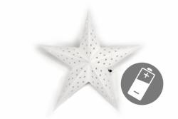 Nexos Karácsonyi csillag időzítővel 60cm/10x LED