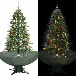vidaXL Havazó karácsonyfa ernyő alakú talppal 170cm (284335)