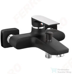 FERRO ALGEO SQUARE Black/Chrome - Kádcsaptelep BAQ1BLC (BAQ1BLC)