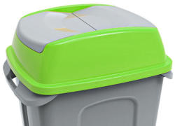 PLANET Hippo hulladékgyűjtő szemetes FEDÉL, műanyag, zöld, 50L (UP220ZX)