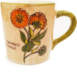 BögreManufaktúra Orvosi Körömvirág bögre Calendula Officinalis (BT005)