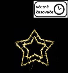 Nexos 50 LED csillag, hóember, fa